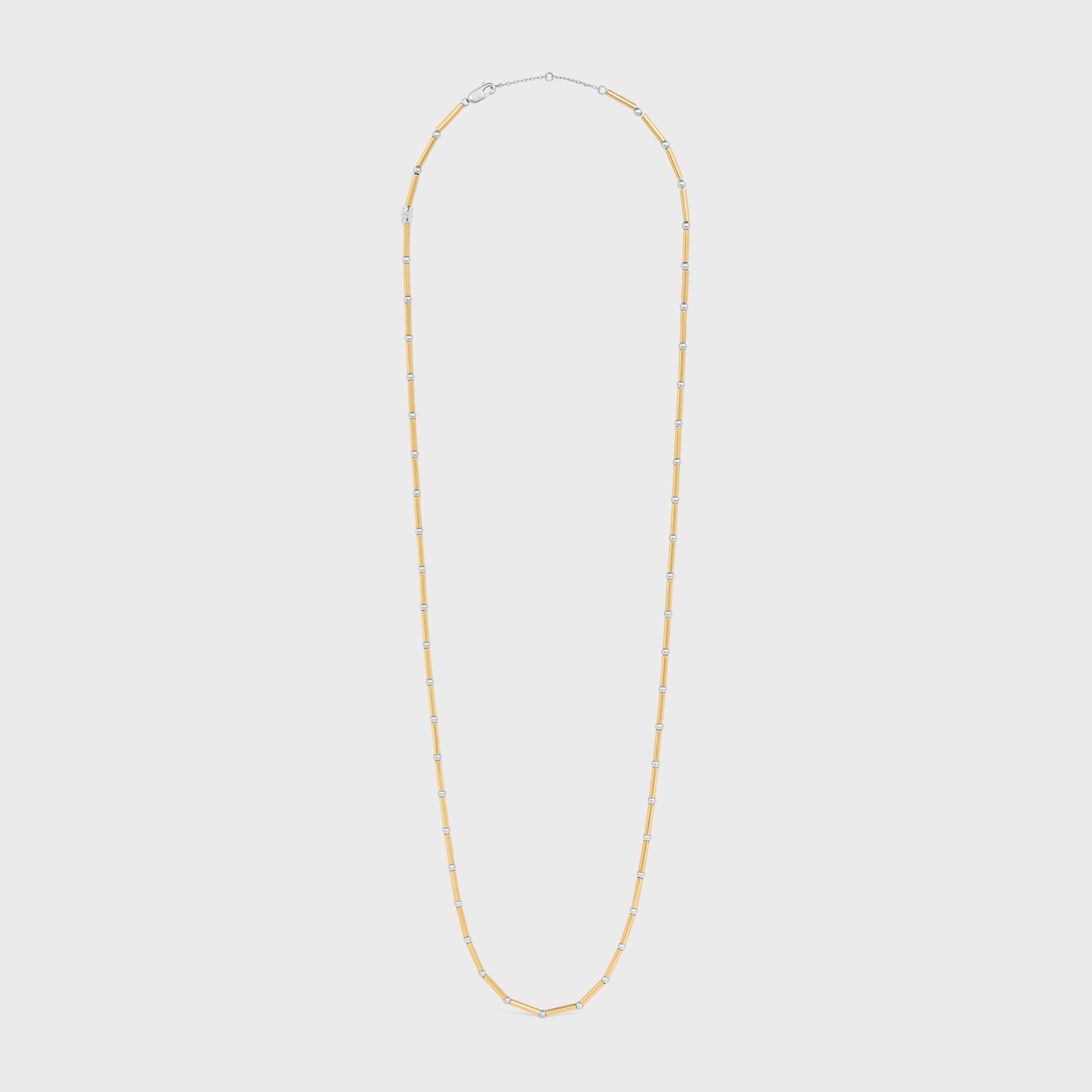 アクセサリー CELINE CELINE ロゴ ダブルループ ネックレス