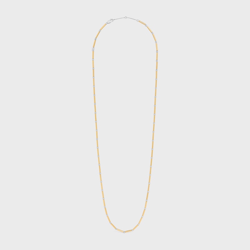 Celine Charms金色飾面及銠銀色飾面黃銅長項鍊 - 金色 / 銀色 - 项链 - 1 | CELINE