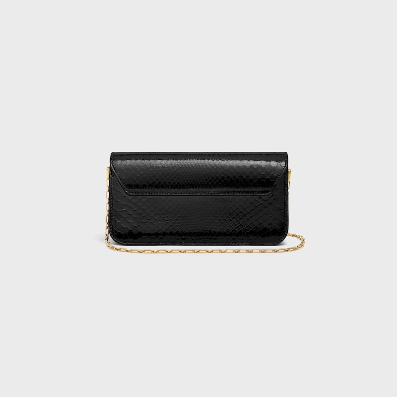 small chain triomphe IN PYTHON - BLACK - NEW - 1 | CELINE
