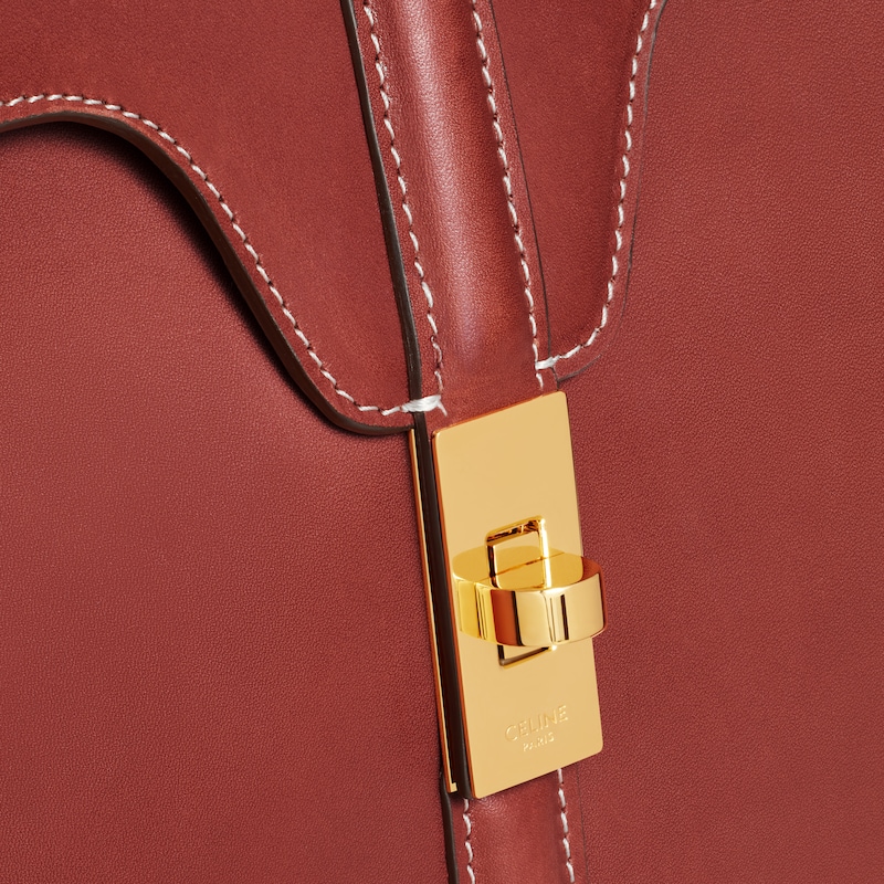 Classique 16 Bag in natural calfskin - TECK - TOP-HANDLE BAGS - 1 | CELINE