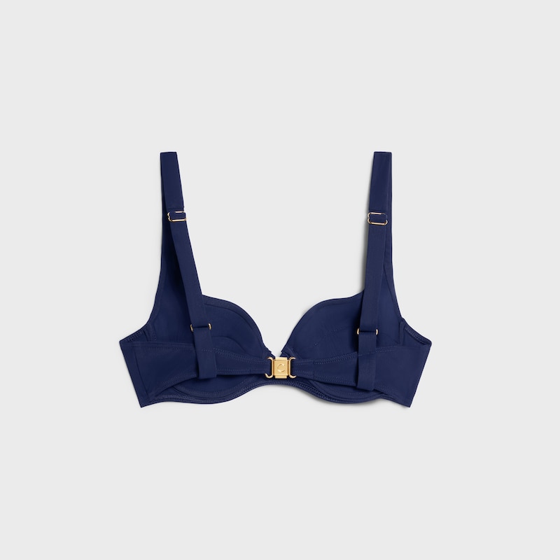 haut balconnet jersey mat - BLEU NUIT -  - 1 | CELINE