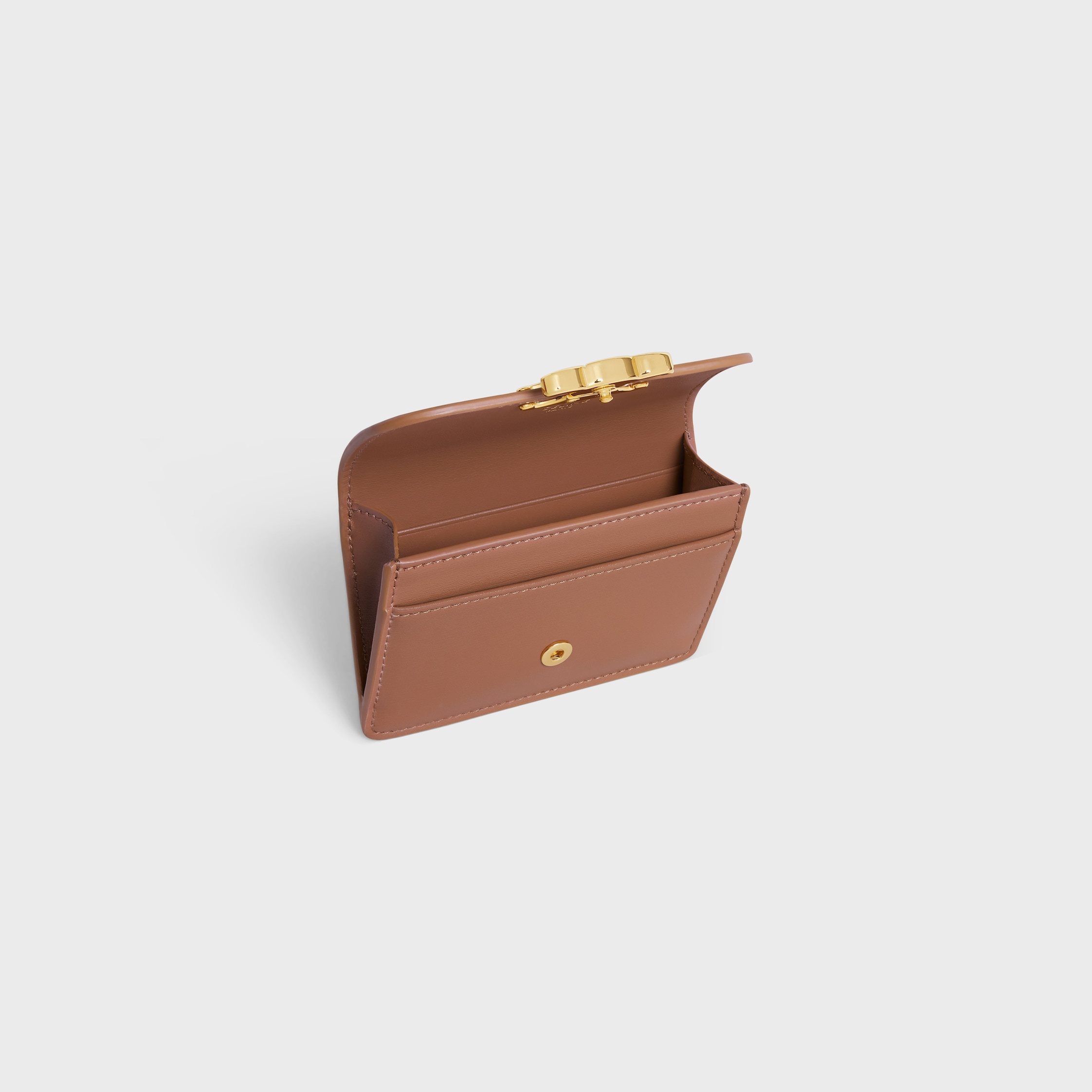 ギフトにも♪【CELINE】トリオンフ カーフスキン カードホルダー ギフトにも♪【CELINE】トリオンフ カーフスキン カードホルダー