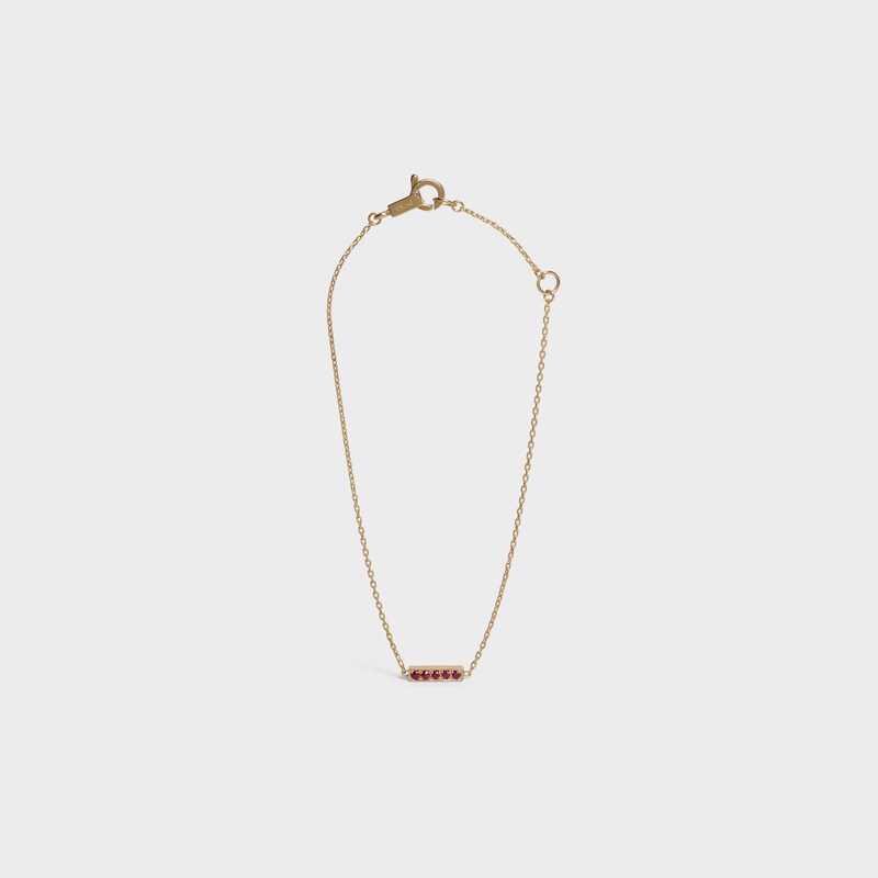 Celine Sentimental　ブリリアント ブレスレット / イエローゴールド＆ダイヤモンド - イエローゴールド -  - 1 | CELINE