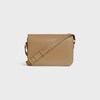 CLASSIQUE TRIOMPHE BAG IN shiny calfskin - Smoked Brown - TRIOMPHE - 3 | CELINE