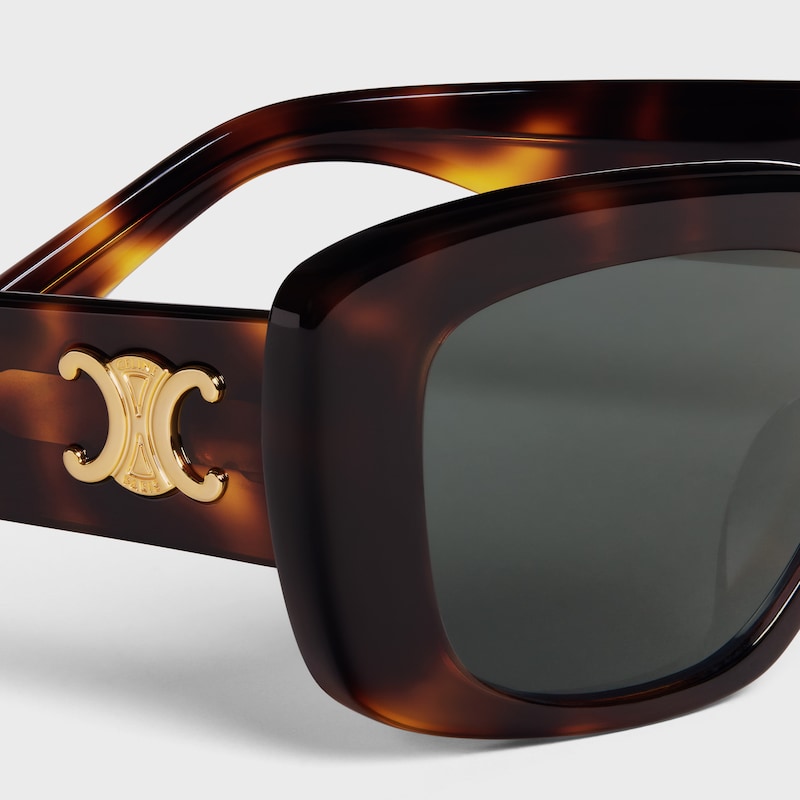 Triomphe 04 sunglasses in Acetate - DARK HAVANA -  - 1 | CELINE