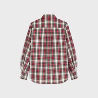 shirt IN tartan cotton - WHITE/RED/GREEN -  - 2 | CELINE