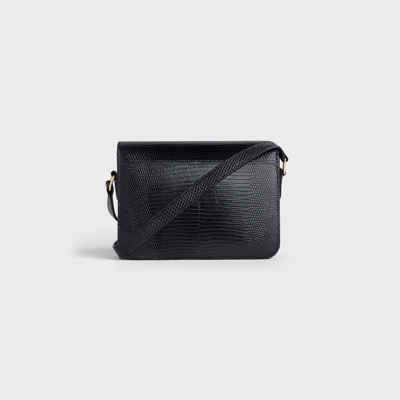 Sac Triomphe Teen Modèle Lézard - Noir - GIFT FINDER - 1 | CELINE