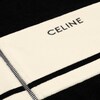 CELINE 트랙수트 재킷 - 벨벳 저지 - 블랙/화이트 -  - 4 | CELINE