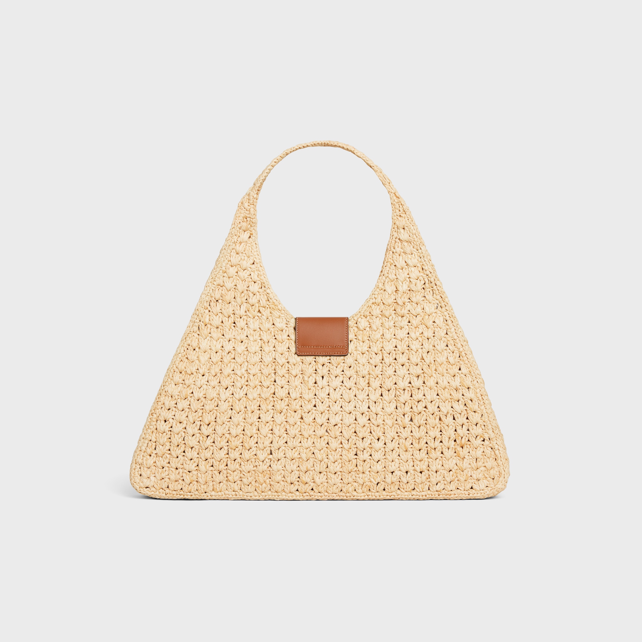 バッグ・カバンその他 CELINE Cabas triangle in raffia and calfskin Women's Cabas triangle in raffia and calfskin | CELINE | 24S