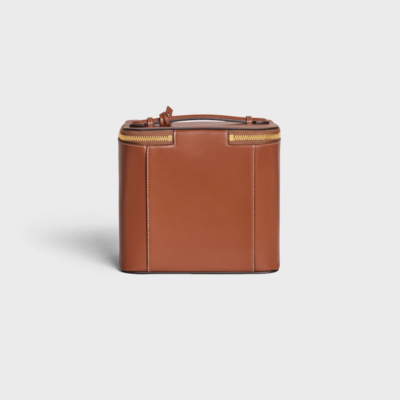 PHARMACY CASE IN SHINY CALFSKIN - TAN - TRAVEL - 1 | CELINE