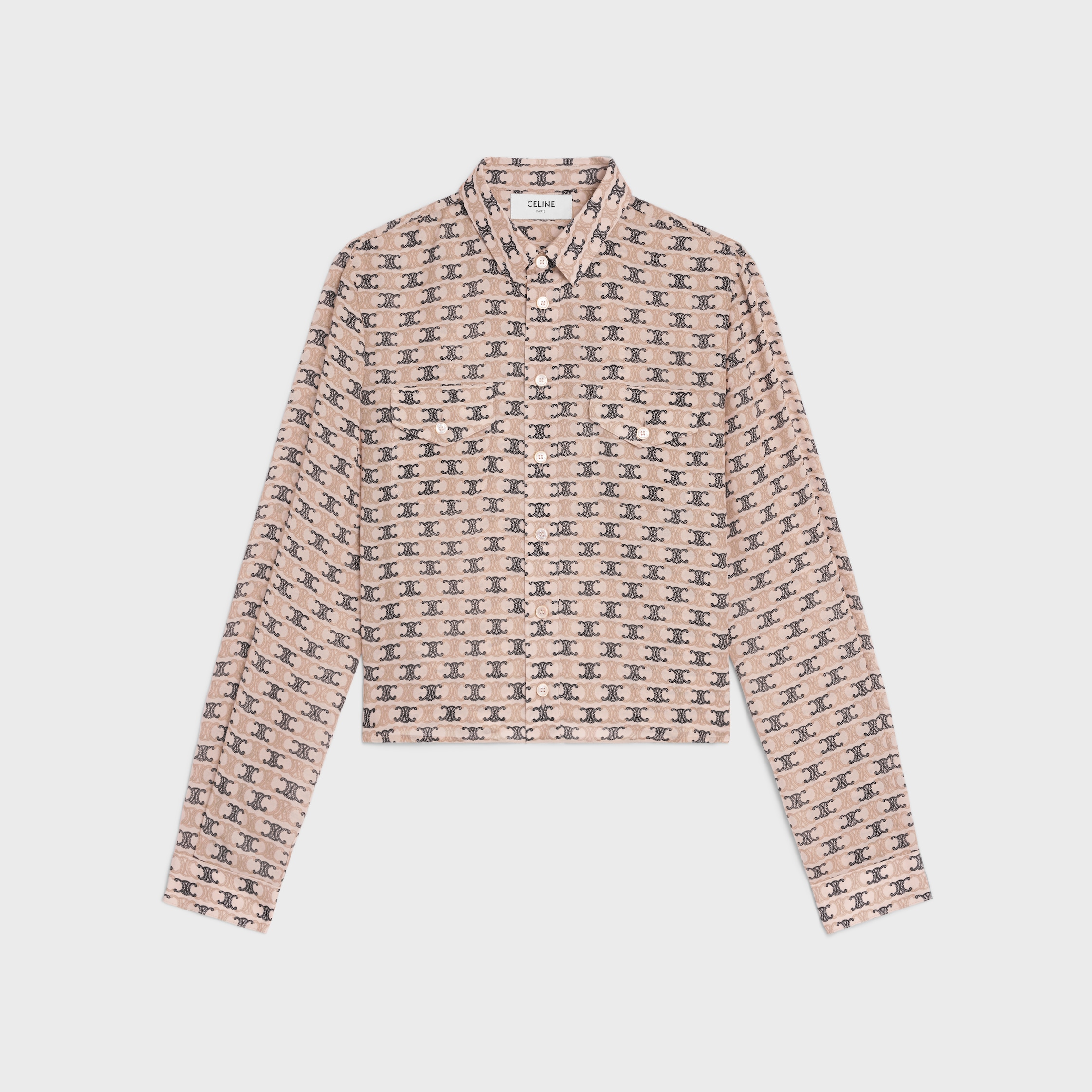 楽天市場】CELINE セリーヌ 長袖 シャツ 830W2C837.01NQ