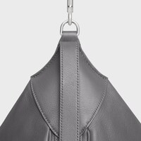 Große Romy Tasche aus WEICHEM, GENARBTEM KALBSLEDER - GRAU - NEU - 1 | CELINE