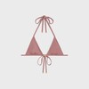 triomphe triangle top in matte jersey - Rose Passé -  - 1 | CELINE
