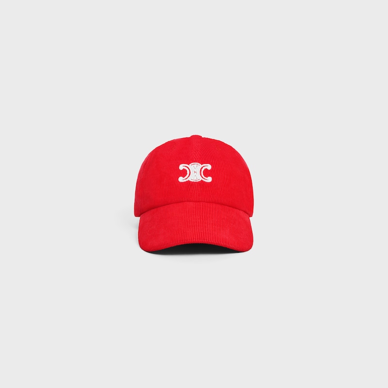 GORRA VIVIENNE DE PANA - ROJO/BLANCO -  - 1 | CELINE
