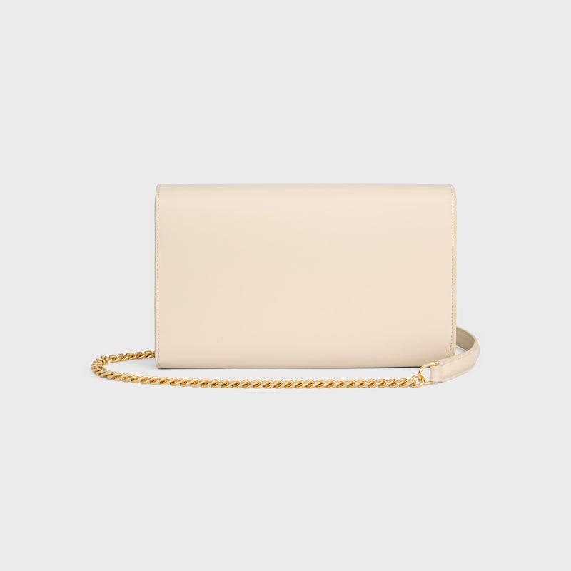 信封型飾鍊錢包 - 奶白色 - 更多款式 - 1 | CELINE