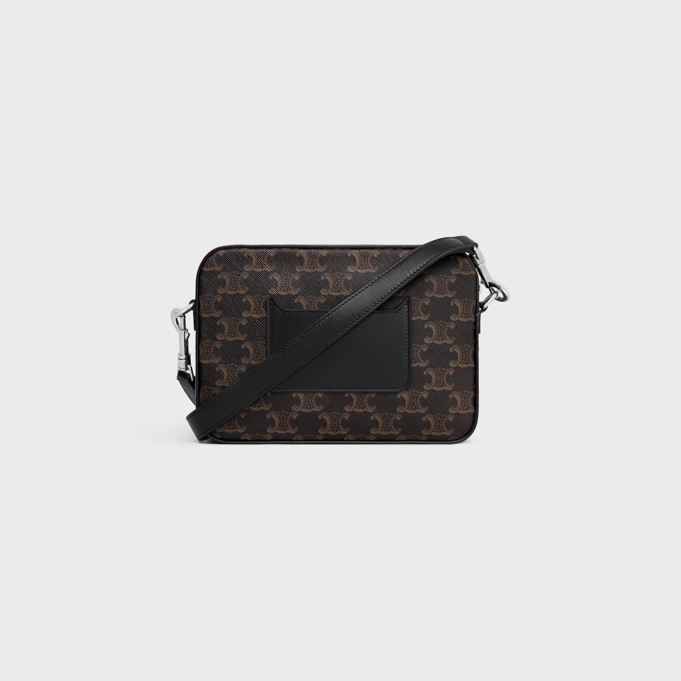 CELINE ショルダーバッグ 黒 キャンバス×本革 SMALL MESSENGER 楽天市場】CELINE セリーヌ Triomphe Canvas Small Messenger