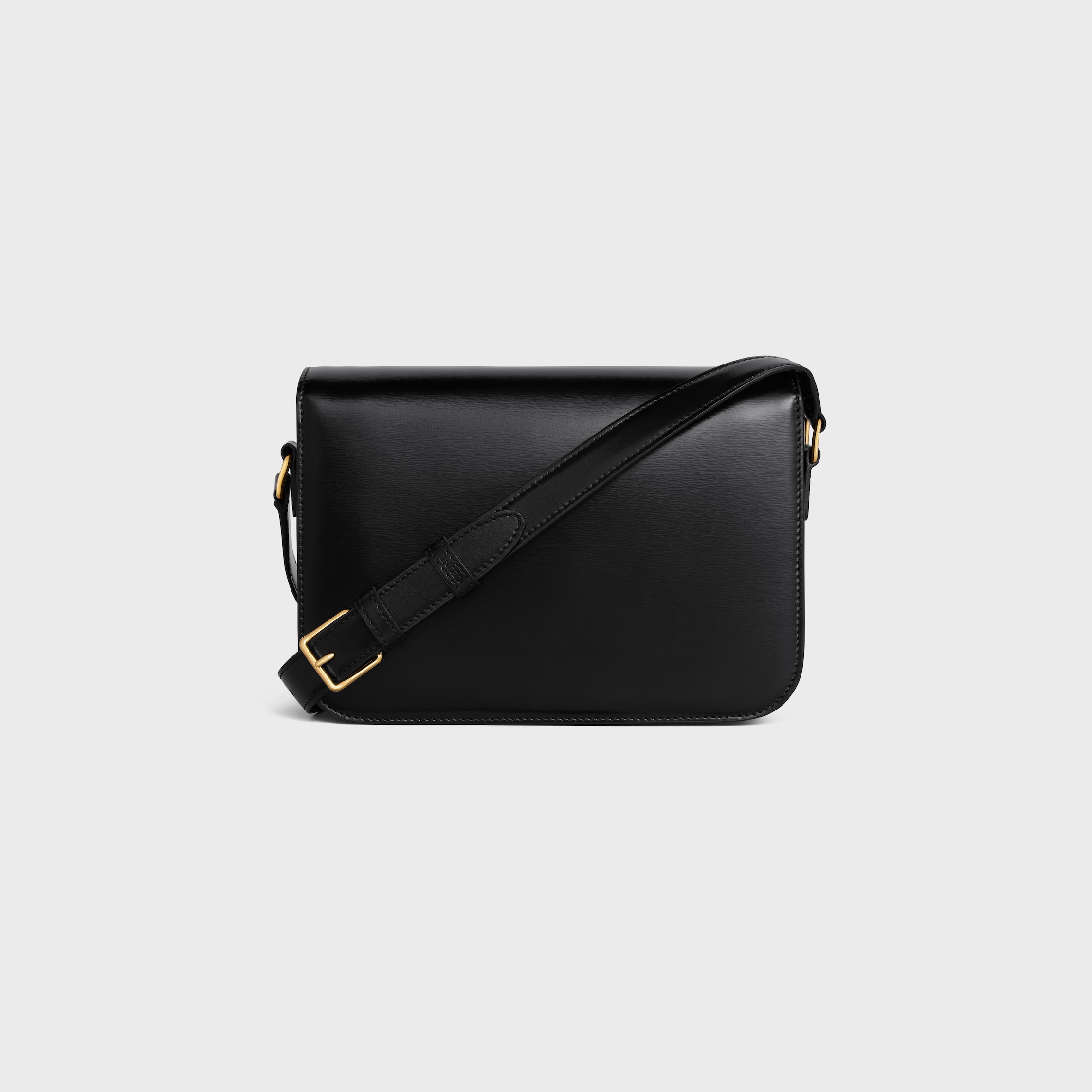 クラシック トリオンフ バッグ / シャイニーカーフスキン - ブラック