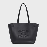 MEDIUM CABAS ANAÏS CUIR TRIOMPHE in Grained calfskin - BLACK - CUIR TRIOMPHE - 1 | CELINE