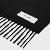 BUFANDA DE CACHEMIRA - NEGRO -  - 2 | CELINE