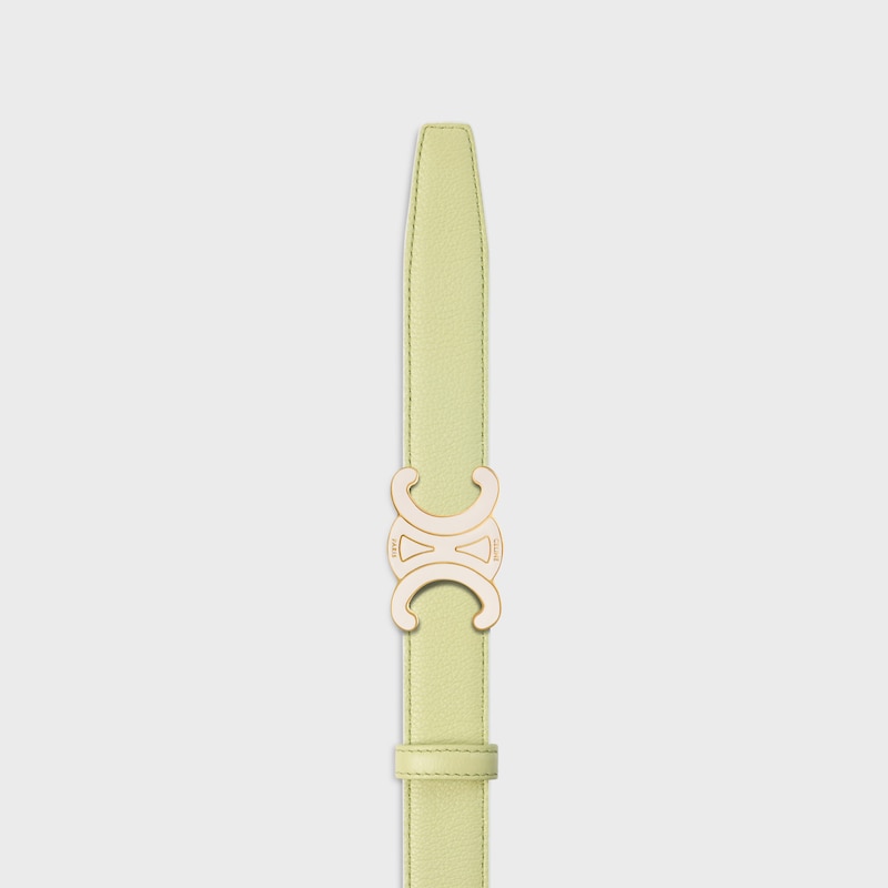 lani&egrave;re de ceinture r&eacute;versible 25MM Veau lisse et veau grain&eacute; -  -  - 1 | CELINE