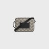 SMALL MESSENGER in TRIOMPHE CANVAS AND CALFSKIN - BEIGE - TRIOMPHE CANVAS - 3 | CELINE