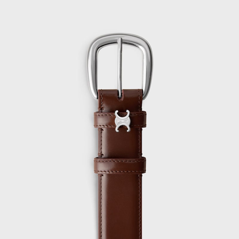 VIVIENNE G&Uuml;RTEL 30&nbsp;mm AUS Taurillonleder - KASTANIE -  - 1 | CELINE