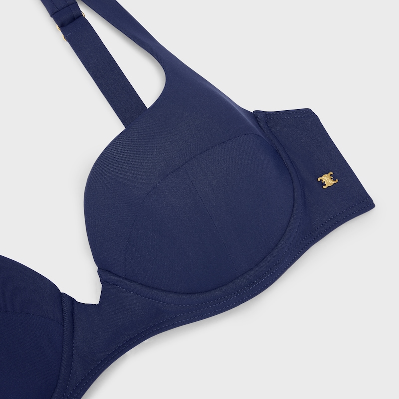 haut balconnet jersey mat - BLEU NUIT -  - 1 | CELINE