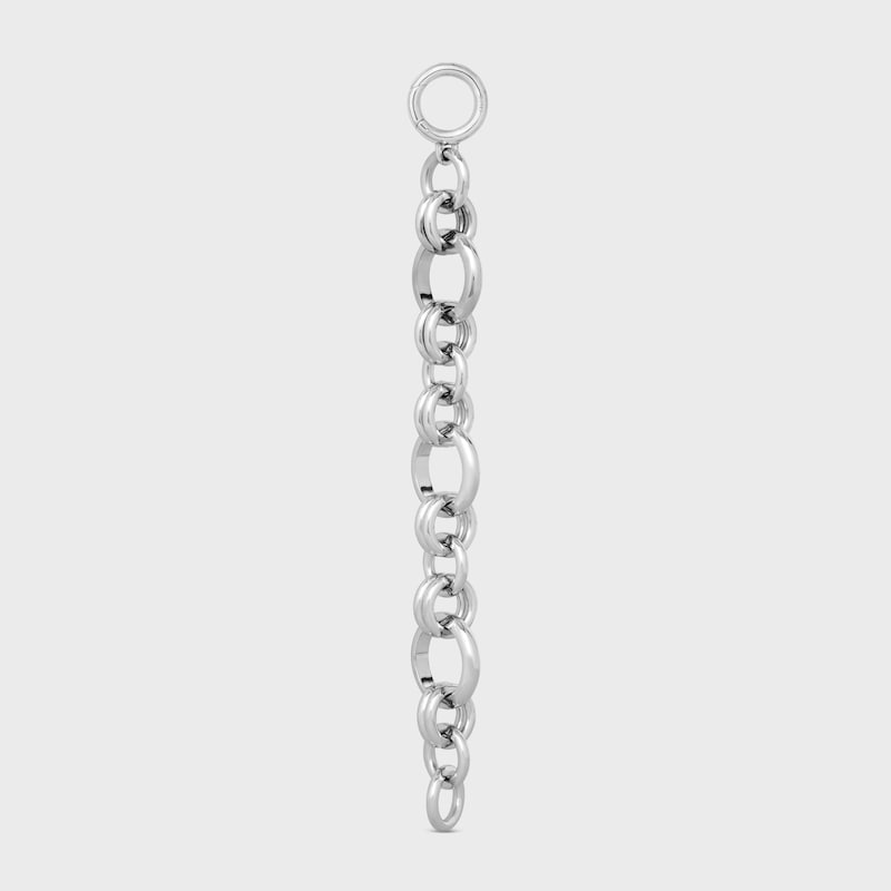 Bracelet Chunky Heritage Celine Charms en Laiton Rhodi&eacute; - ARGENT -  - 1 | CELINE