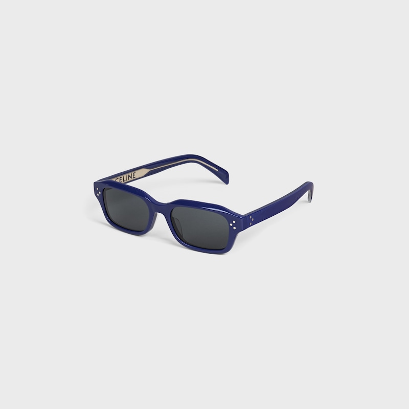 Black Frame 64 sunglasses in Acetate - NAVY BLUE -  - 1 | CELINE