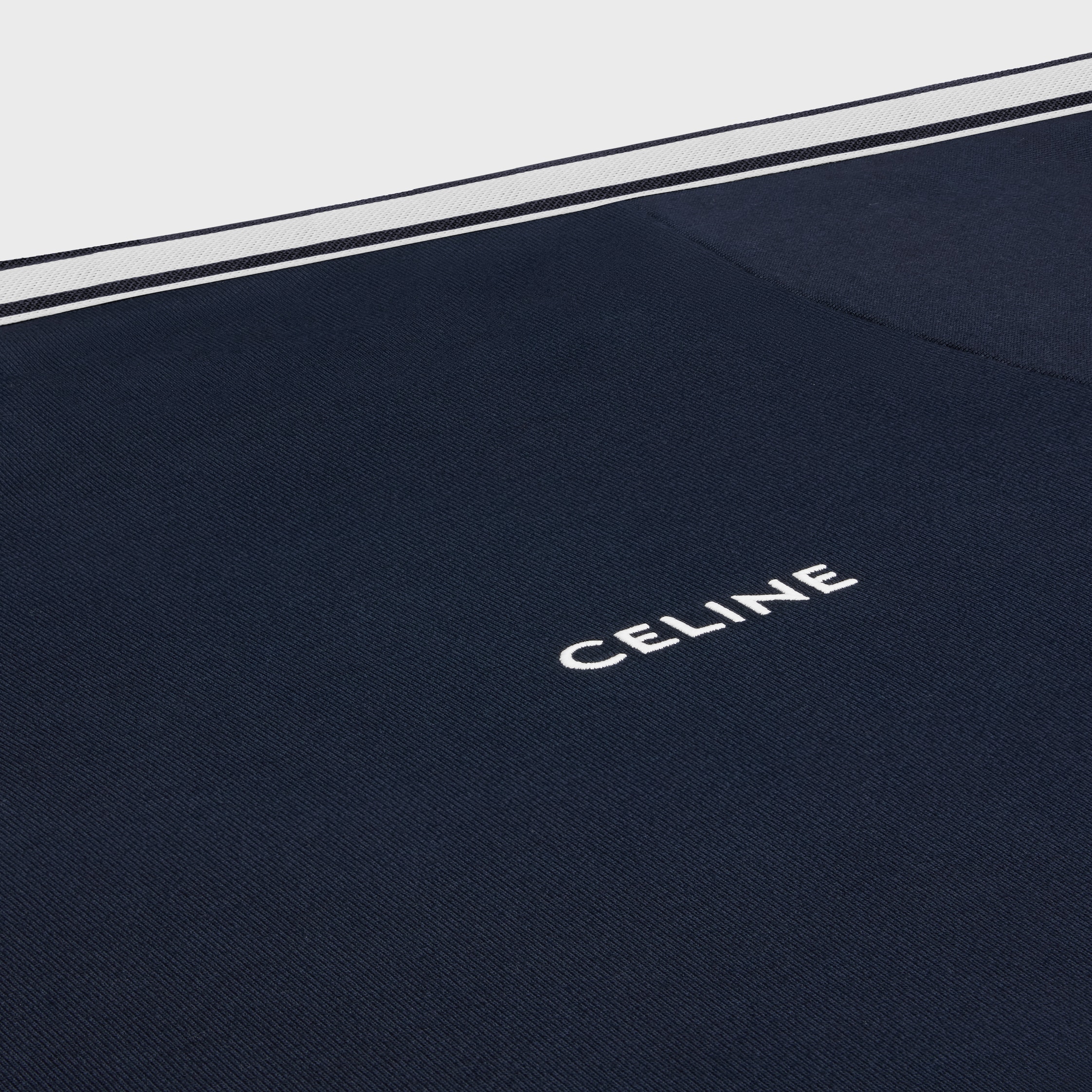 CELINE ルーズ スウェットシャツ / コットンフリース - ディープ