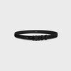 Medium 25MM Triomphe Belt in Taurillon Leather - BLACK -  - 3 | CELINE