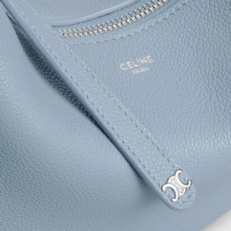 TEEN LULU CELINE DE PIEL DE BECERRO CON TEXTURA GRANULADA - DENIM CLARO - BOLSOS DE HOMBRO - 1 | CELINE