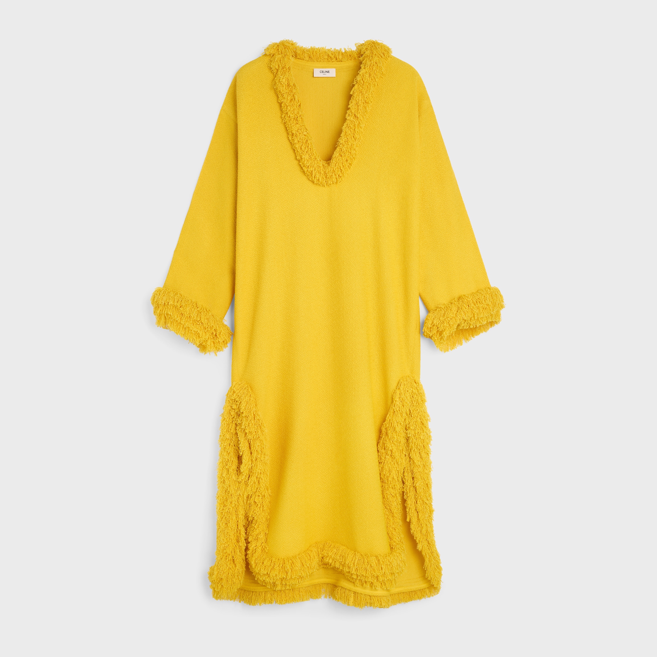 CELINE dress IN viscose and wool natté