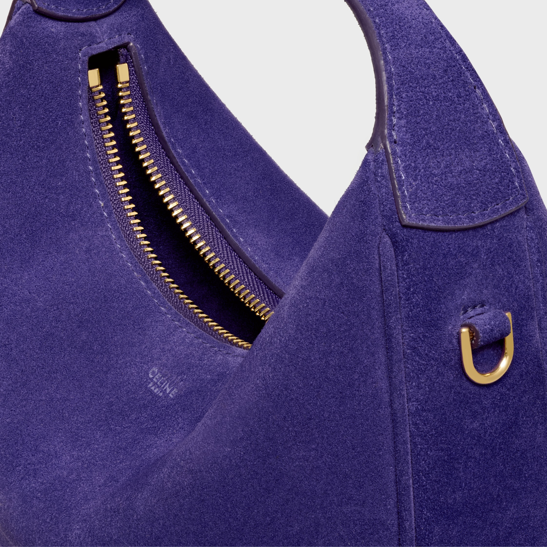 Teen Celine Lulu IN SUEDE CALFSKIN - PURPLE | CELINE