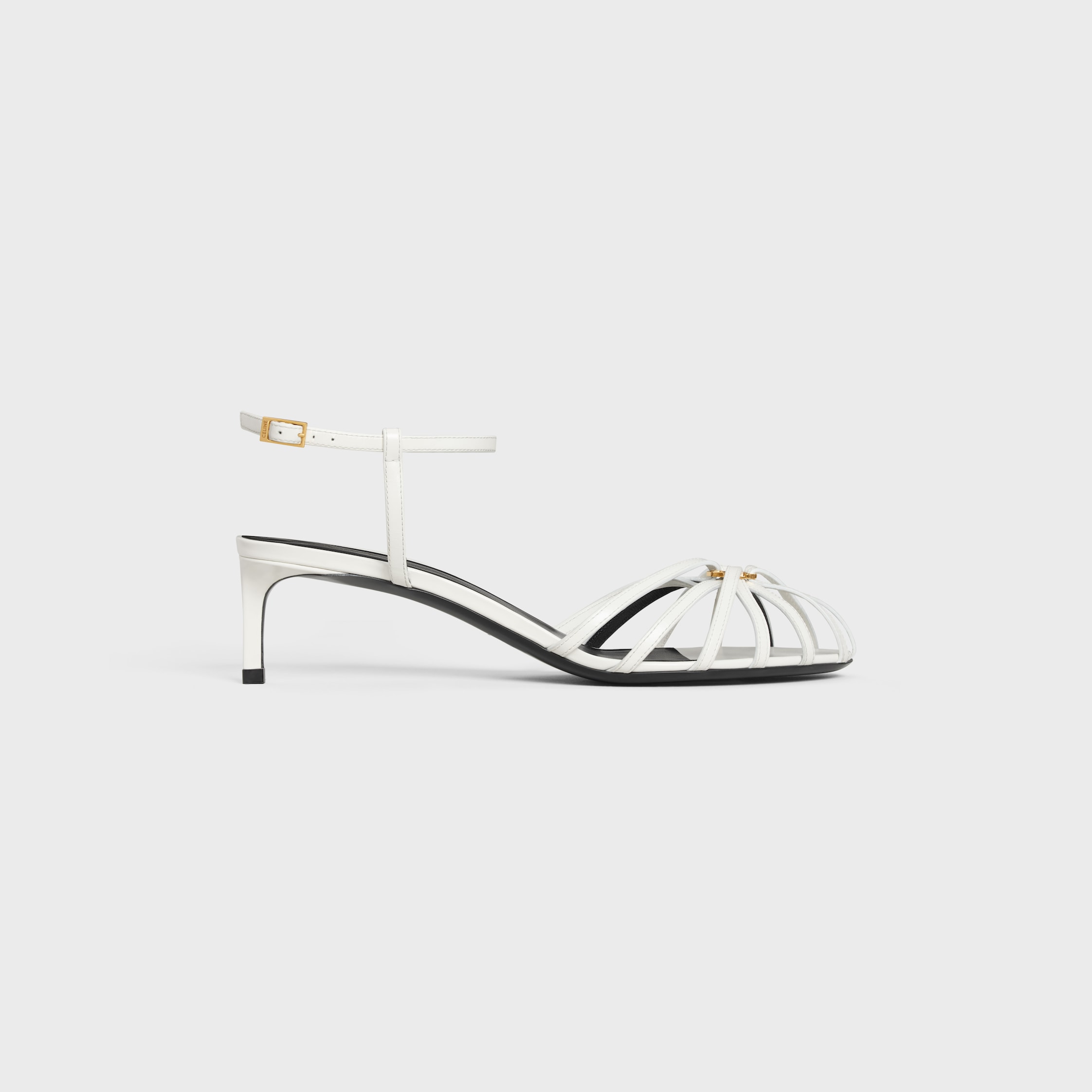 CELINE 白ウィングチップシューズ 35