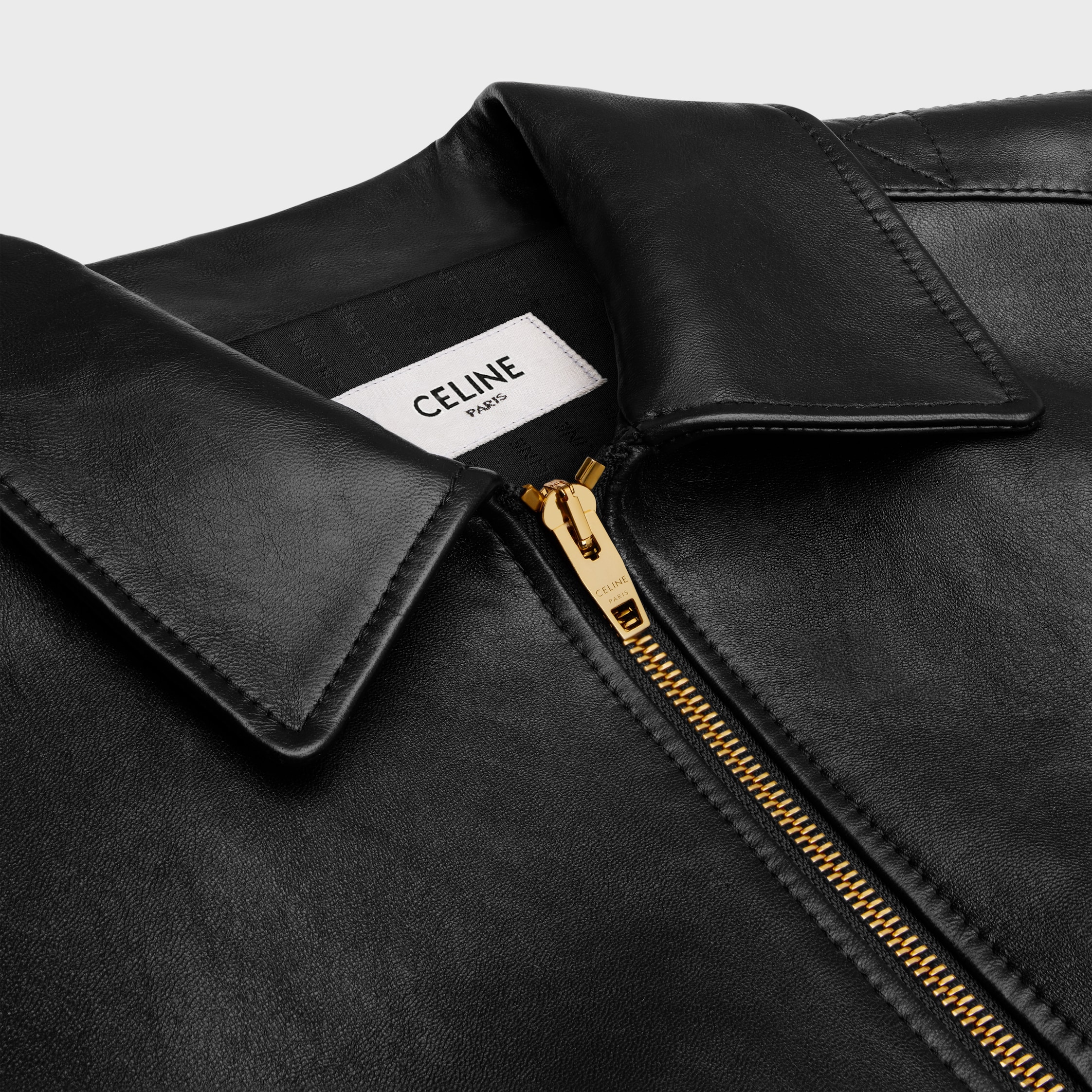 関税込 Celine loose aviator blouson jacket in soft lambskin 2EG25305Q-38NO_2_SS24_P1_W.jpg