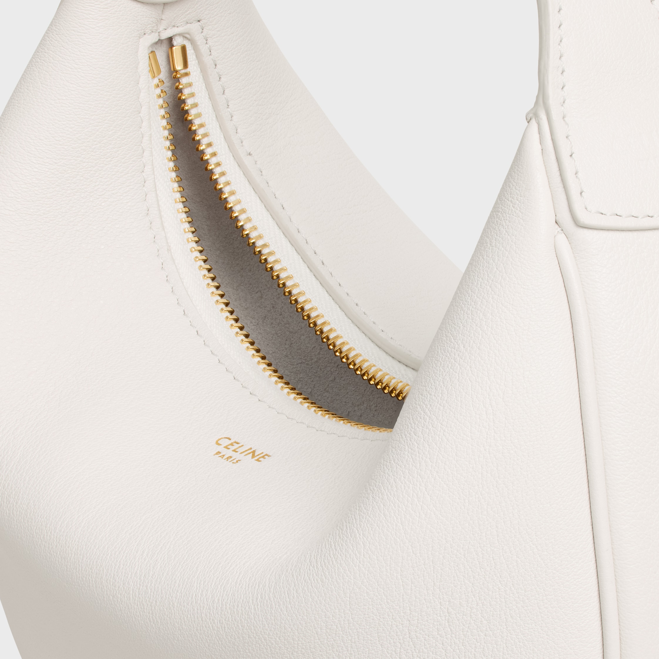 CELINE ティーン ルル グレインドカーフ▲120723ENY.01RC Teen Celine Lulu IN Grained calfskin - RICE | CELINE