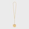 Celine Nevelson Project Necklace Vermeil and Oak Wood - GOLD / BLACK - NECKLACES - 4 | CELINE