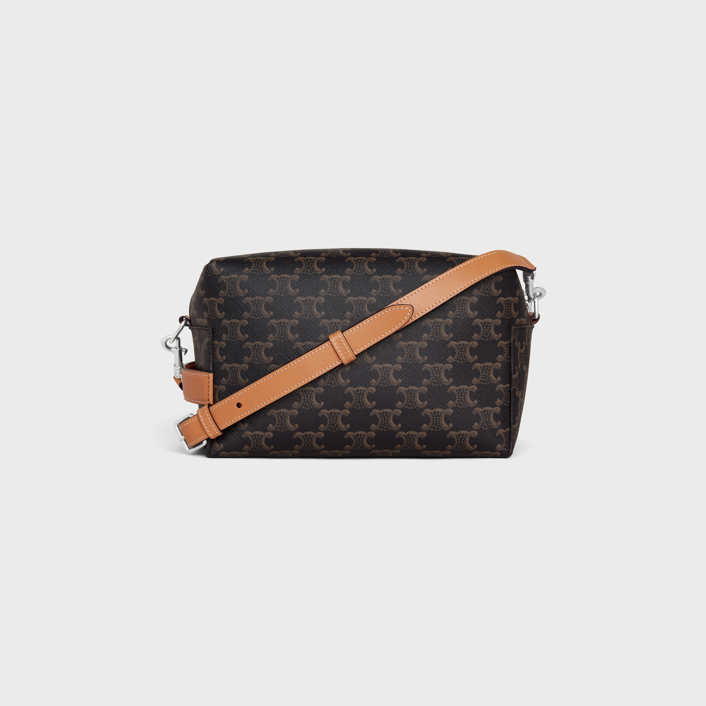 CELINE ボディバッグ CELINE（セリーヌ） 新品同様 トリオンフ ジャカード ベルトバッグ