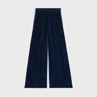 CELINE ウール ストライプ キュロットパンツ CELINE ウール ストライプ キュロットパンツ