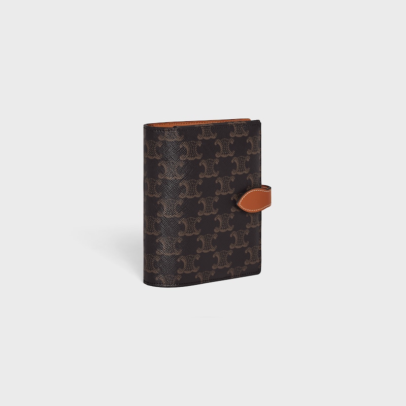 标志印花牛皮革旅行套装 - 棕黄色 - 个性甄选 - 1 | CELINE