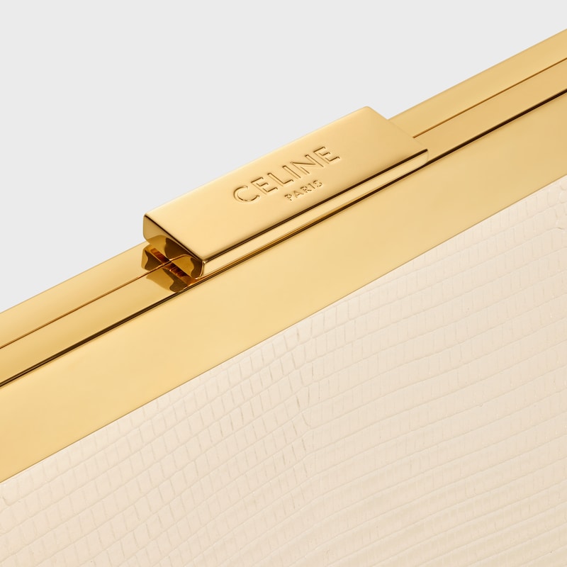 Small Celine Augustine IN lizard - CREAM - MORE LINES - 1 | CELINE