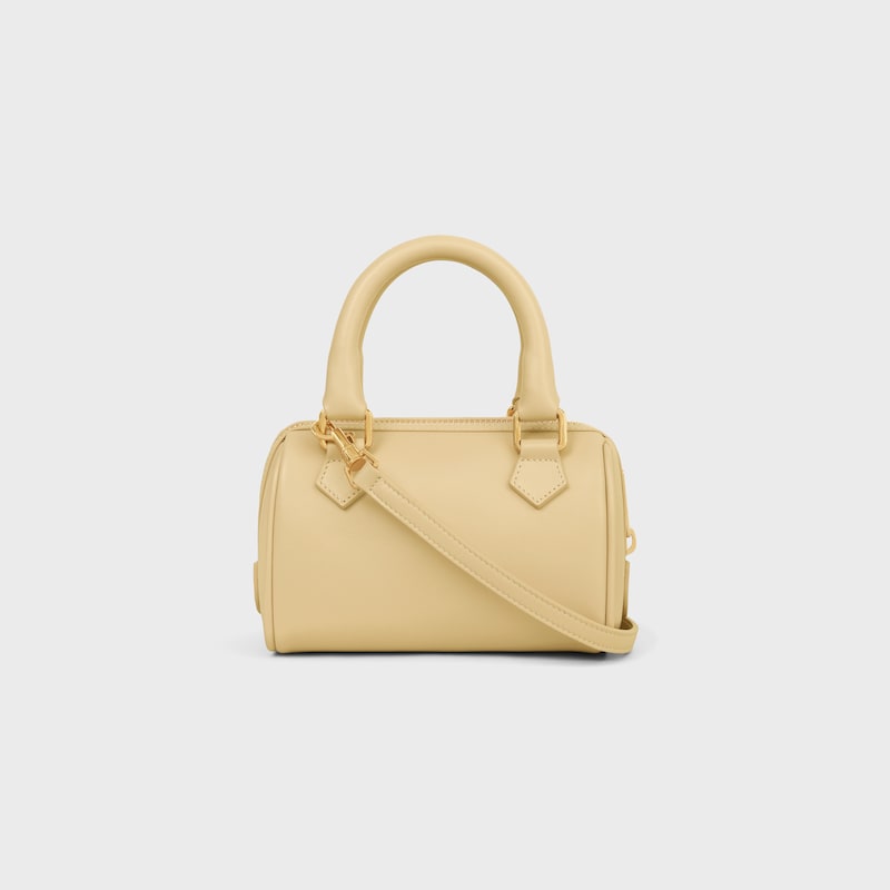 標誌印花迷你波士頓包 - 棕黃色 - 更多款式 - 1 | CELINE