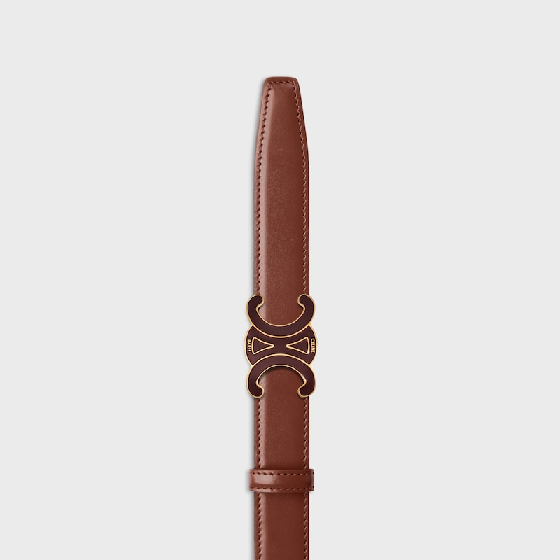 Wendbarer Riemen 25 mm AUS TAURILLONLEDER UND KALBSLEDER MIT KROKO-PR&Auml;GUNG -  -  - 1 | CELINE