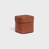 Medium Box in Shiny Calfskin - TAN - HOME - 2 | CELINE