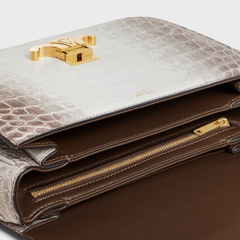 CLASSIQUE TRIOMPHE BAG in Niloticus Crocodile - NATURAL - TRIOMPHE - 1 | CELINE