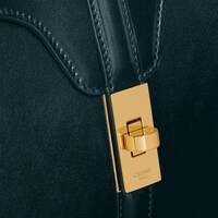 スモール 16（セーズ） バッグ / サテンドカーフスキン - ネイビーブルー - クロスボディバッグ - 1 | CELINE