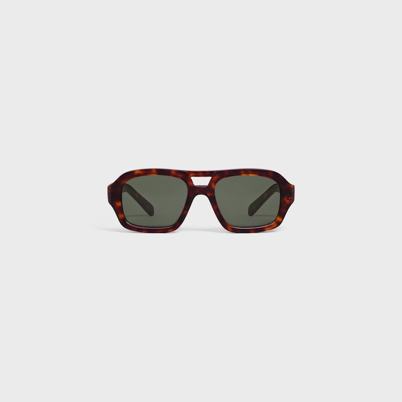 Black Frame 62 sunglasses in Acetate - RED HAVANA -  - 1 | CELINE