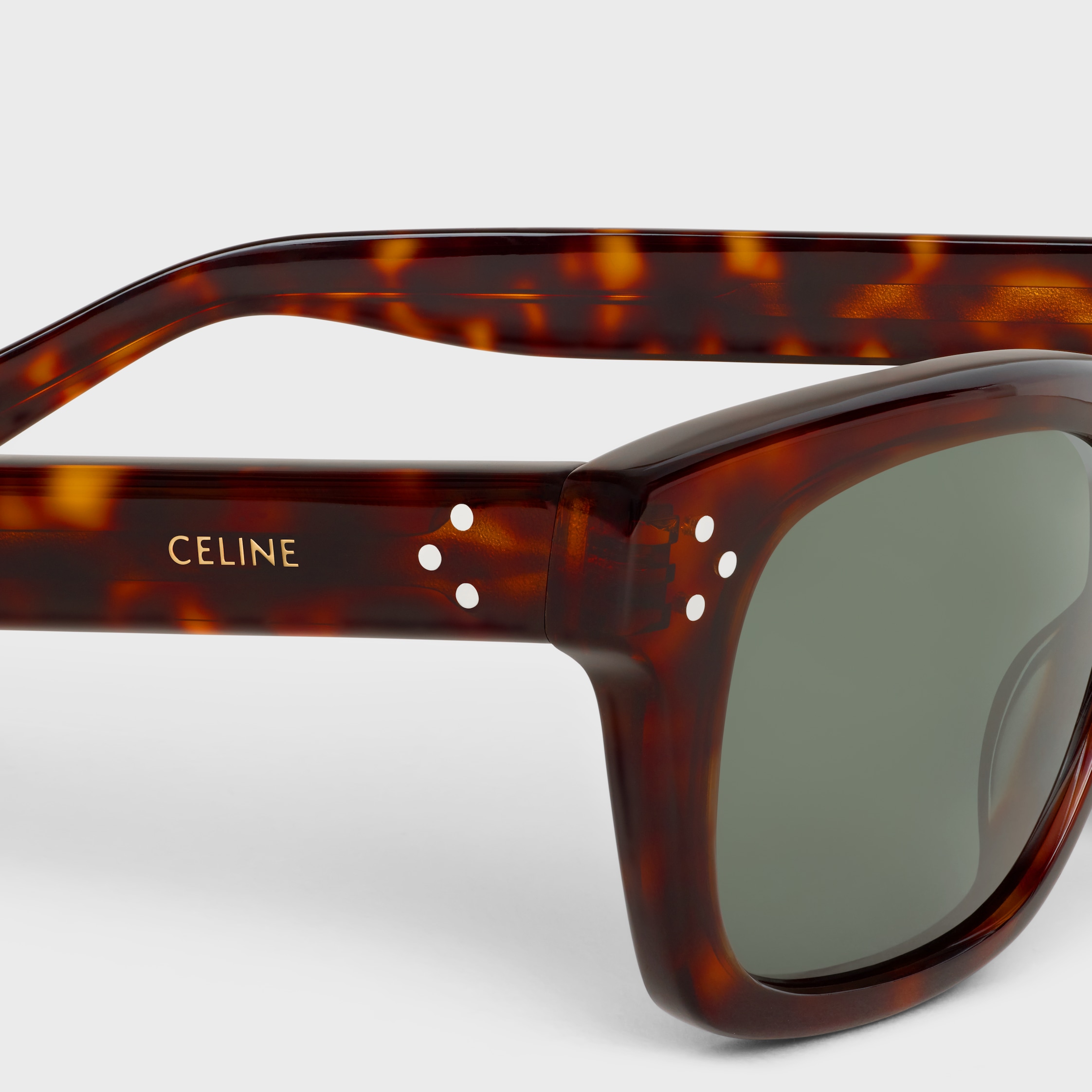 ブラックフレーム 41 サングラス / アセテート - レッドハバナ | CELINE