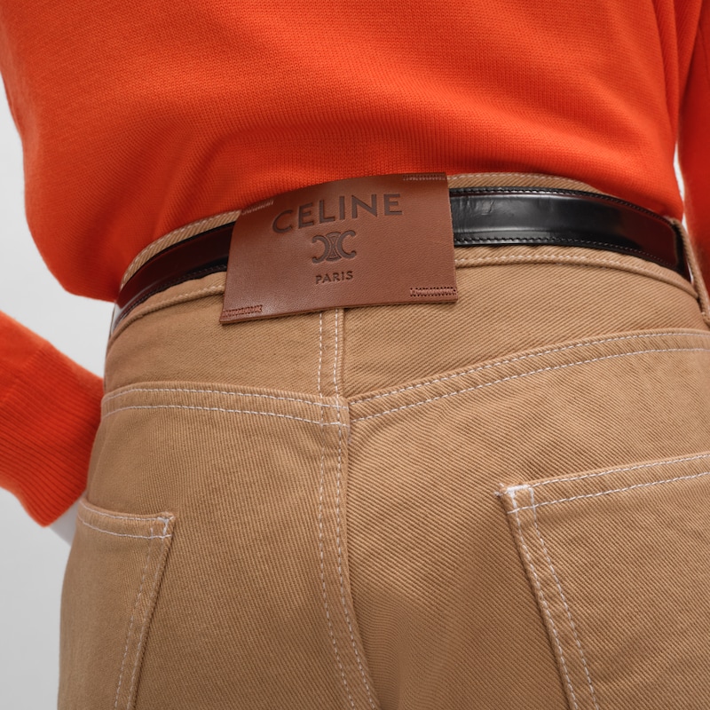 BOYFRIEND 001牛仔褲 - 淺拿鐵色石洗 -  - 1 | CELINE